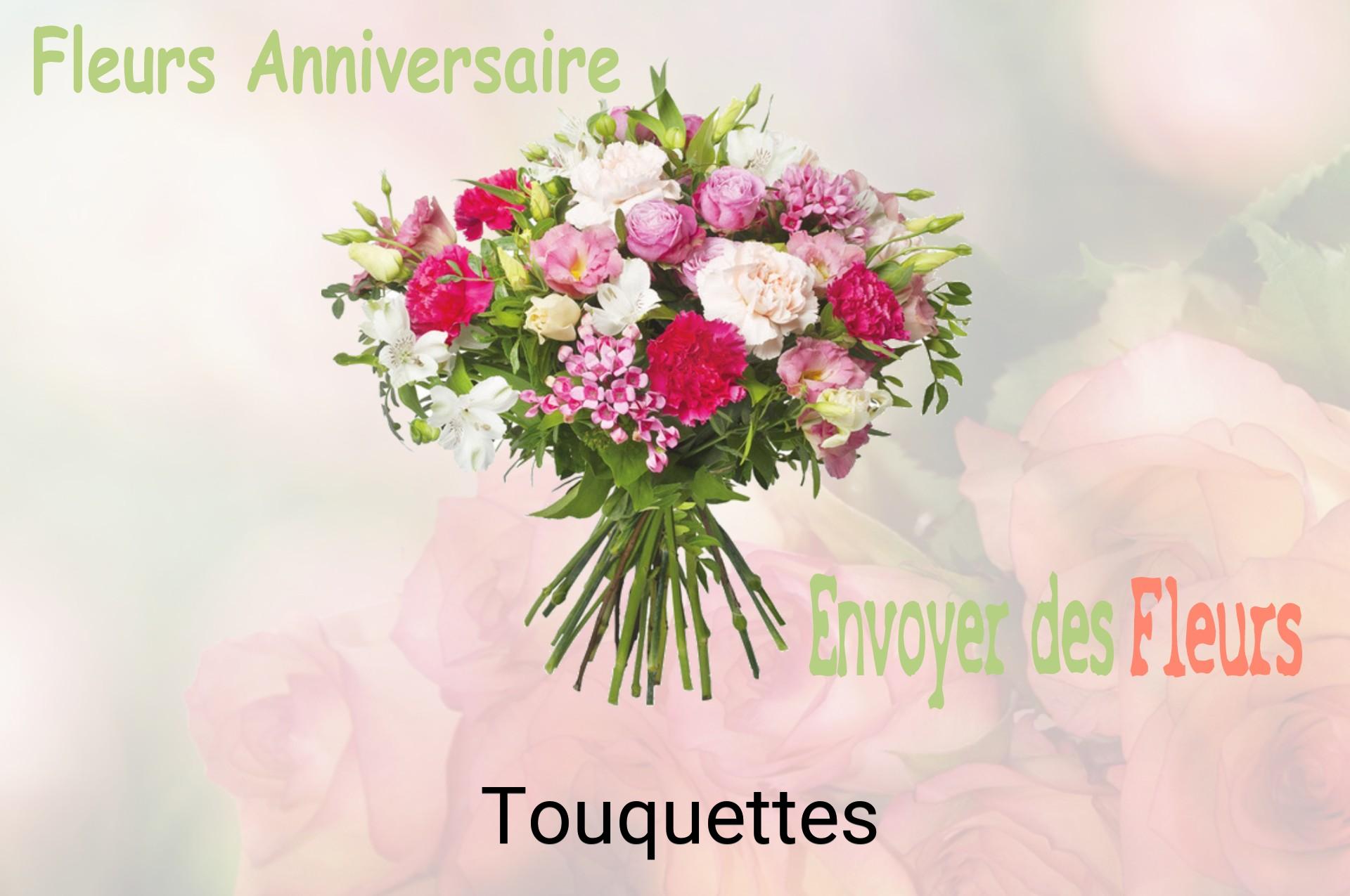 Bouquet de fleurs d’anniversaire livré à Touquettes